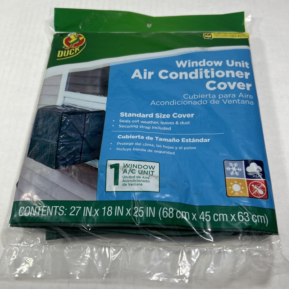 duck window unit air conditioner Cover 27x18x25‎ Green